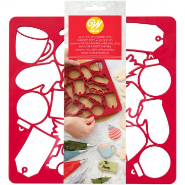 Wilton Multi Cookie Cutter Christmas