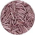 Pabarstukai "Sugar Rods Metallic Pink", 70 g, FunCakes