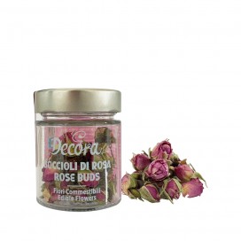 Valgomi žiedlapiai - rožės pumpurai, Decora