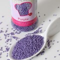 Pabarstukai - smulkūs perliukai violetiniai, 80 g, FunCakes