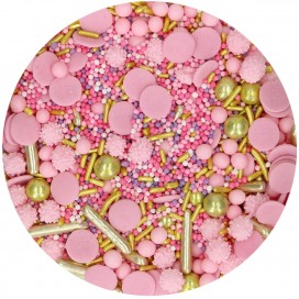 FunCakes Sprinkle Medley -Glamour Pink- 180 g