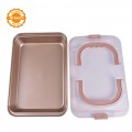 Decora Rose gold cook and transport mould