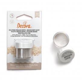 Dažai sausi (kandurinas) - perlo (Pearl), 3 g, Decora