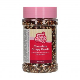 Посыпка шоколадная "Crispy Pearls Salted Mix Mini", 155 г, FunCakes