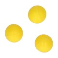 Съедобные декорации - желтые матовые шары, FunCakes (8 шт.)