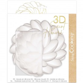 ScrapCooking 3D Silicone Mould Florescence 18 cm