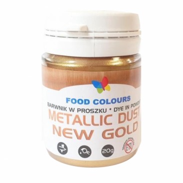 Food Colours Pearlescent - Gold, 25 g