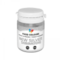 Краситель сухой (кандурин) - серебряный (Silver), 25 г, Food Colours