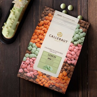 Callebaut Chocolate Callets - Lemon - 200 gr.