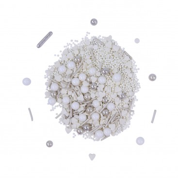 Pabarstukų mišinys "White Wedding", 200 g, PME