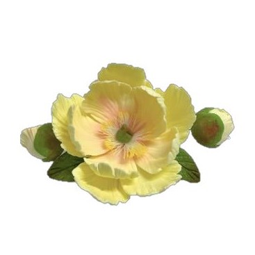 SL Edible Cake Topping Decorations - Peony
