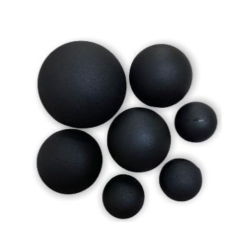 Valgomos dekoracijos - burbulų rinkinis, juoda (Pearl Black)