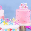 Žvakučių rinkinys "Happy Birthday Pink Pastel", PME