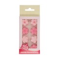 FunCakes Sugar Decorations Flower Mix Pink Set/24