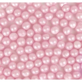 Pabarstukai - cukriniai rožiniai perliukai (Pearl), 80 g