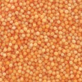 Pabarstukai - smulkūs perliukai oranžiniai, 80 g, On Cake