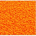 Pabarstukai - Cukriniai oranžiniai perliukai (4-6 mm), 80 g, On Cake
