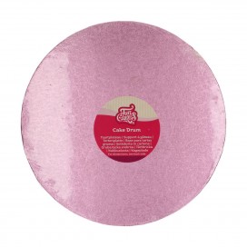 Padėklas apvalus - rožinis (Pink), ø30 cm, 12 mm, FunCakes