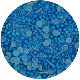 FUNCAKES SPRINKLE MEDLEY BLUE 70G