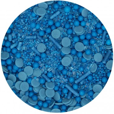 FUNCAKES SPRINKLE MEDLEY BLUE 70G