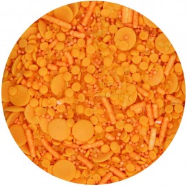 FUNCAKES SPRINKLE MEDLEY ORANGE 70G