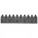 SL Edible Cake Topping Decorations - Sugar lace (black)