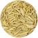 FunCakes Metallic Sugar Rods XL Yellow Gold 70 g