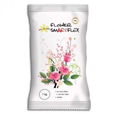 Cukrinė gėlių masė – Balta - SmartFlex – 250g