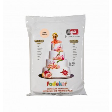 Cukrinė masė - smėlio (Wheat), 1 kg, Fodekor