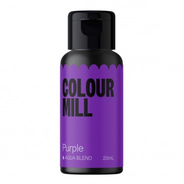 Пищевой краситель жидкий - фиолетовый (Purple), 20 мл, Colour Mill