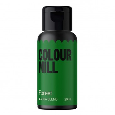Пищевой краситель жидкий - зеленый (Forest Green), 20 мл, Colour Mill