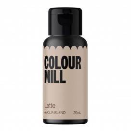 Dažai skysti – šviesiai rusva (Latte), 20 ml, Colour Mill