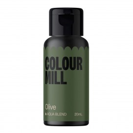 Пищевой краситель жидкий - оливковый (Olive), 20 мл, Colour Mill