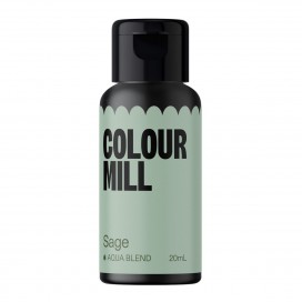 Пищевой краситель жидкий - бледно-зеленый (Sage), 20 мл, Colour Mill