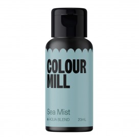 Пищевой краситель жидкий - бледно-бирюзовый (Sea Mist), 20 мл, Colour Mill