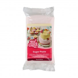 Сахарная мастика - бледно-розовый (Rosé White), 250 г, FunCakes