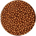 Pabarstukai - minkšti perlai bronziniai (midi), 60 g, FunCakes