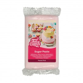 Сахарная мастика - пастельный розовый (Pastel Pink), 250 г, FunCakes
