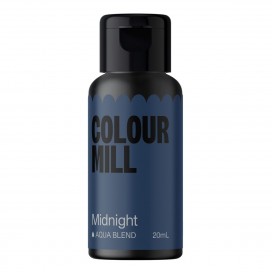 Пищевой краситель жидкий - темно-синий (Midnight), 20 мл, Colour Mill