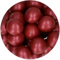 Traškūs šokoladiniai rutuliukai- blizgantys bordo ( Shiny Bordeaux), 130 g