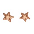 Edible decorations - bronze stars, FunCakes (24 pcs.)