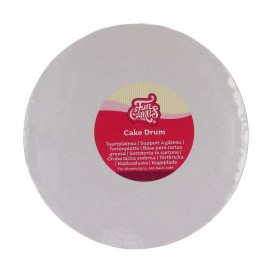 FunCakes Cake Drum Round Ø22,5 cm - White