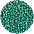 Pabarstukai - traškūs šokoladiniai perlai (Metallic Green), 60 g, FunCakes