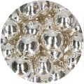 Traškūs šokoladiniai rutuliukai-  sidabrinė  (Metallic silver), 130 g