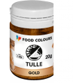 Tulle powder - gold, 20 g, Food Colors