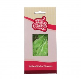 Edible flowers - Green leaves, 50 pcs., FunCake