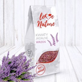 Edible petals - wild heather, 20g.