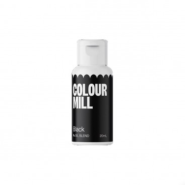 Dažai šokoladui – Juodi (Black), 20 ml, Colour Mill