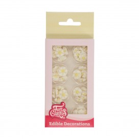 Edible decorations - mini flowers, FunCakes (56 pcs.)