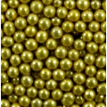 Metallic Gold - golden sprinkles, (4mm), 80 g, On Cake